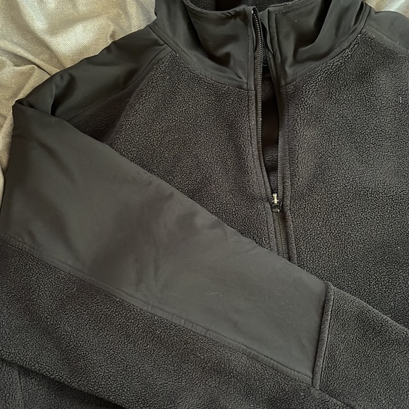 Lululemon Half zip fleece hoodie black - Picture 2 of 5